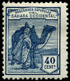 Stamp - Spanish Sahara